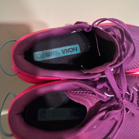 Hoka Fuchsia and Violet Athletic Shoes - Picture 3 of 4